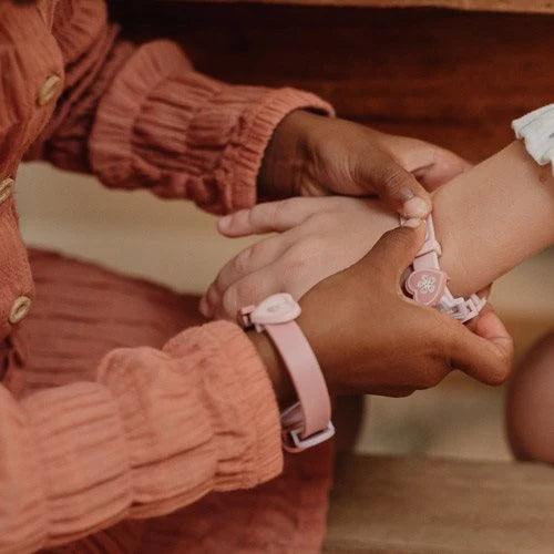 LITTLE DUTCH - Slide Charm Bracelets - Pink - Fairy Garden