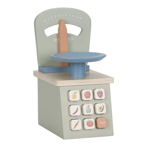 LITTLE DUTCH - Wooden play scale - Green
