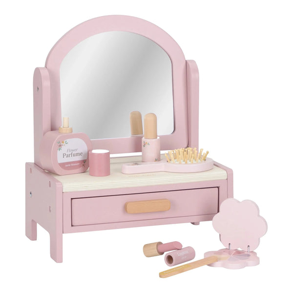 LITTLE DUTCH - Wooden dressing table - Pink - Essentials