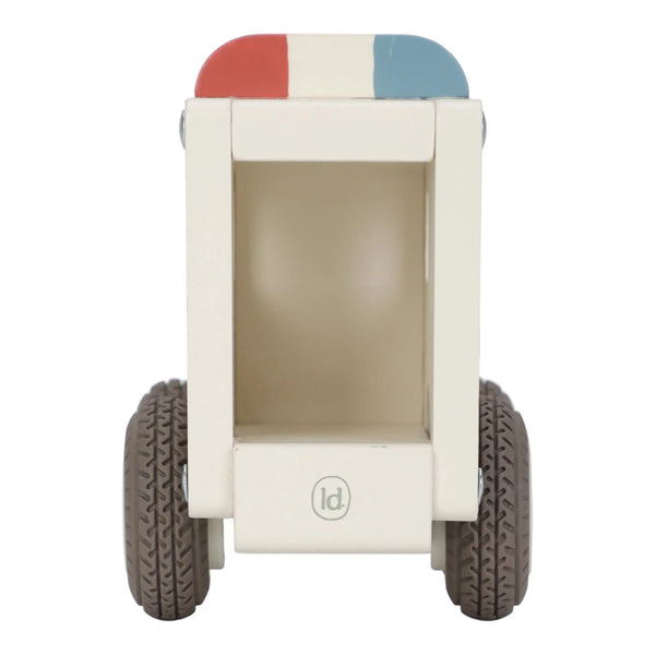 LITTLE DUTCH - Wooden Ambulance - White - Essentials