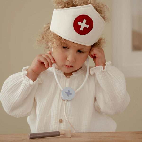 LITTLE DUTCH - Wooden doctor's set - Green - Essentials
