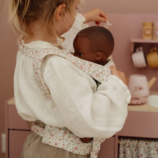 LITTLE DUTCH - Doll carrier – Multicoloured – Essentials – Soft Flowers