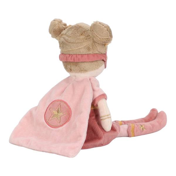 LITTLE DUTCH - Cuddle Doll Superhero Rosa - 35 cm