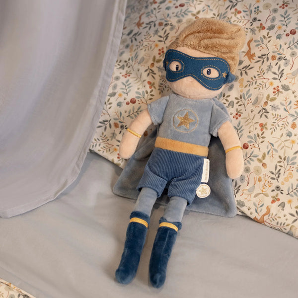 LITTLE DUTCH - Cuddle Doll Superhero Jim - 35 cm