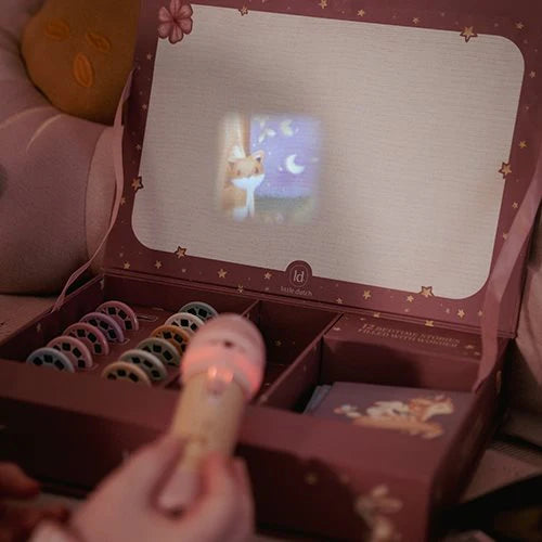 LITTLE DUTCH - Story projector flashlight - Pink