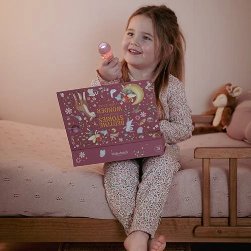 LITTLE DUTCH - Story projector flashlight - Pink