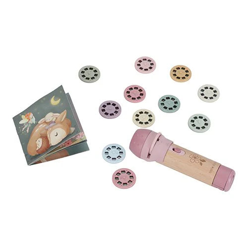 LITTLE DUTCH - Story projector flashlight - Pink