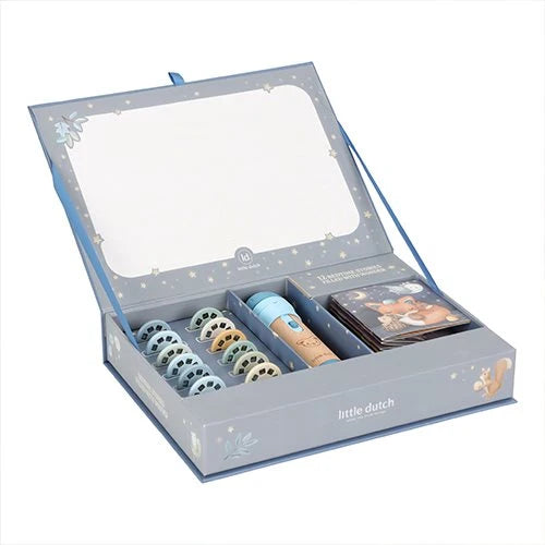 LITTLE DUTCH - Story projector flashlight - Blue