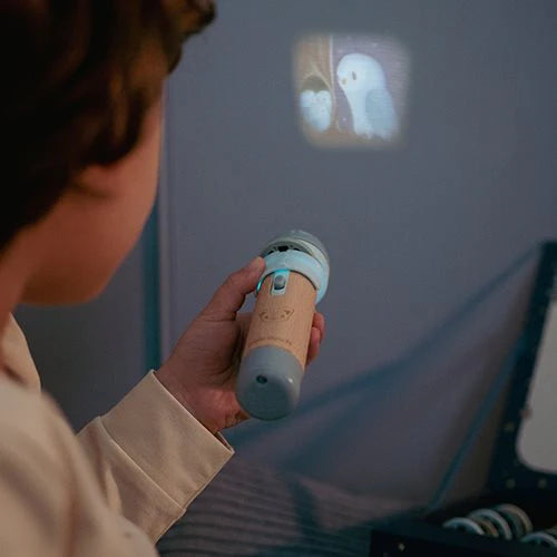 LITTLE DUTCH - Story projector flashlight - Blue