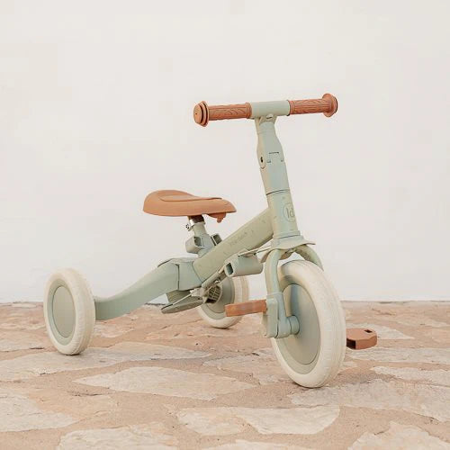 LITTLE DUTCH - 4 in 1 tricycle green