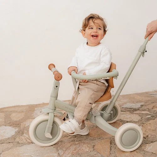 LITTLE DUTCH - 4 in 1 tricycle green