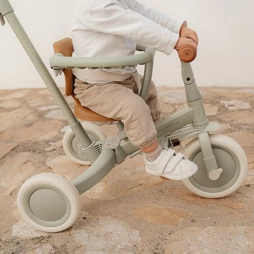 LITTLE DUTCH - 4 in 1 tricycle green