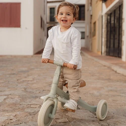 LITTLE DUTCH - 4 in 1 tricycle green