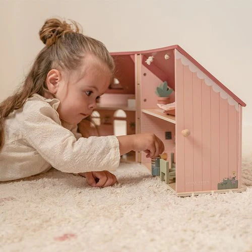 LITTLE DUTCH - Wooden portable dollhouse