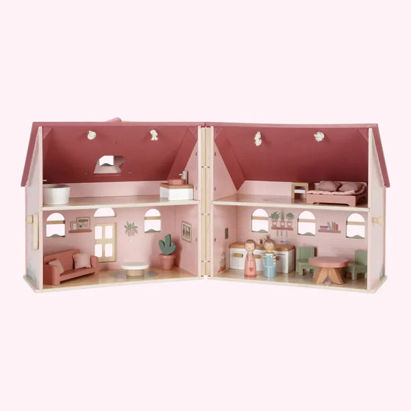 LITTLE DUTCH - Wooden portable dollhouse