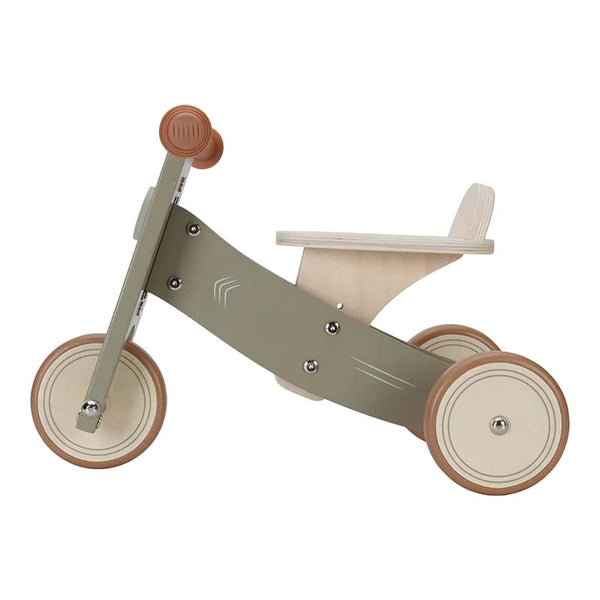 LITTLE DUTCH - Wooden Tricycle Olive