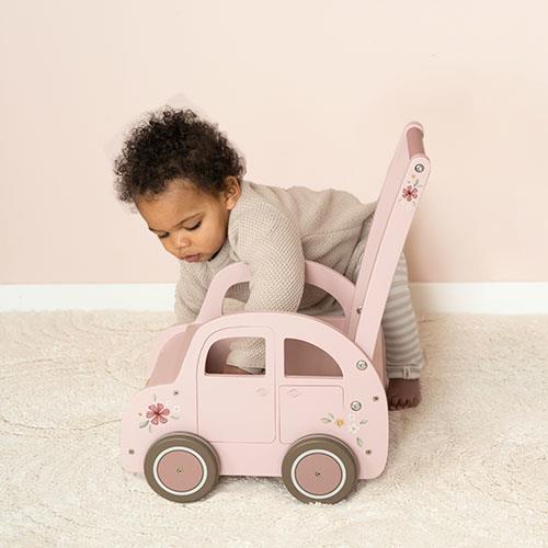 LITTLE DUTCH - Walker Wagon Pink