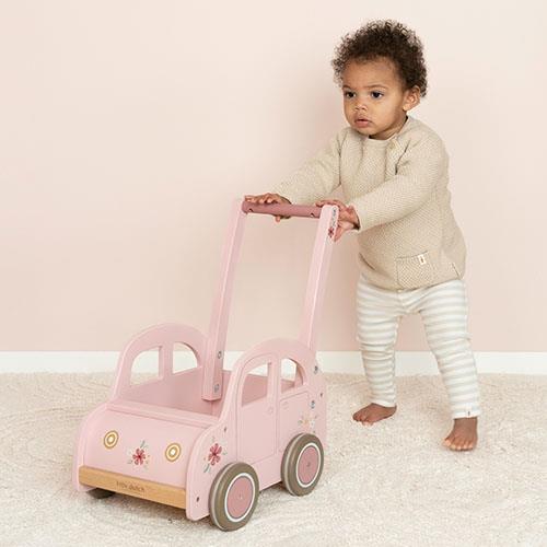 LITTLE DUTCH - Walker Wagon Pink