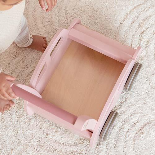 LITTLE DUTCH - Walker Wagon Pink