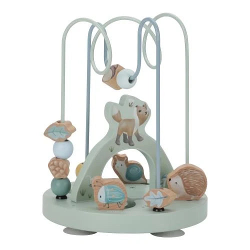 LITTLE DUTCH - Wooden Activity Spiral Large - Forest Friends