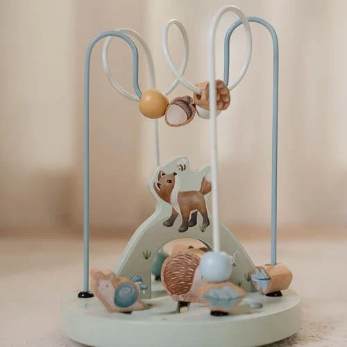LITTLE DUTCH - Wooden Activity Spiral Large - Forest Friends
