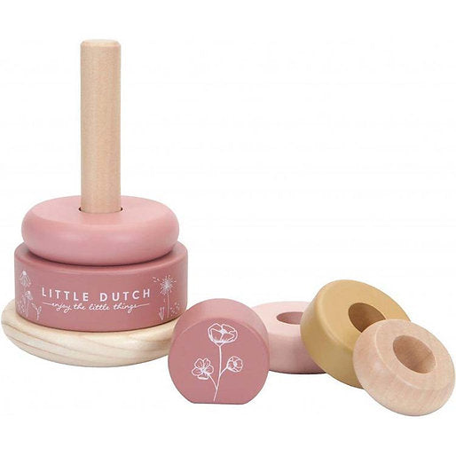 LITTLE DUTCH - Rocking Ring Stacker - Wild Flowers
