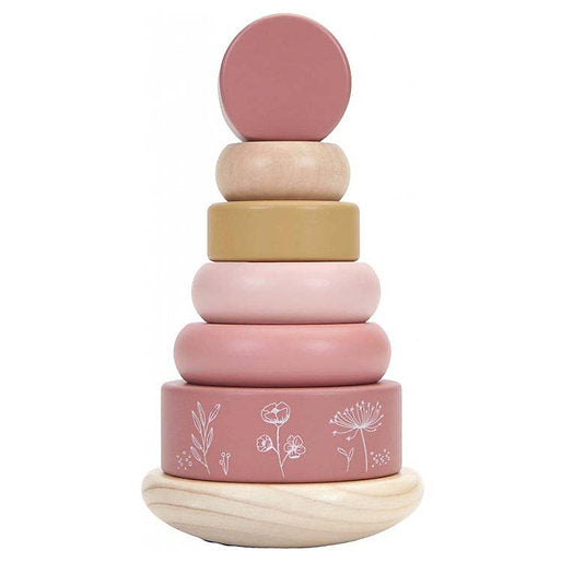LITTLE DUTCH - Rocking Ring Stacker - Wild Flowers