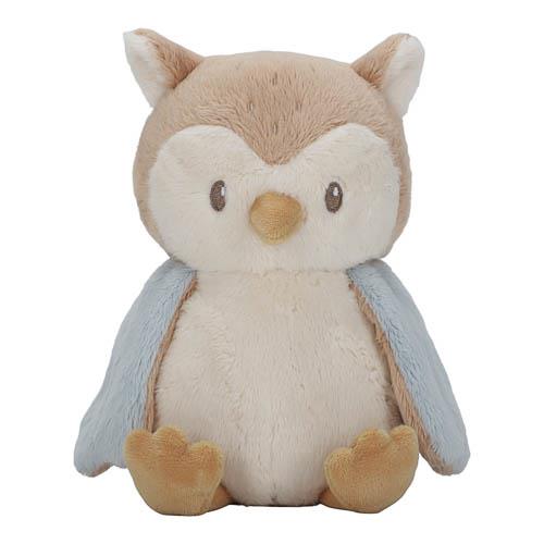 LITTLE DUTCH - Cuddle Owl - Blue - Forest Friends