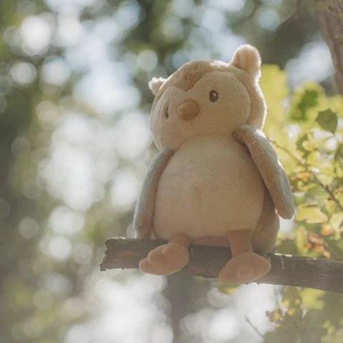 LITTLE DUTCH - Cuddle Owl - Blue - Forest Friends