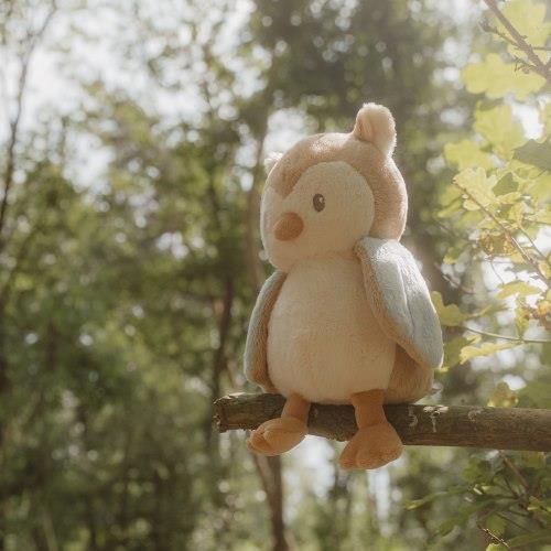 LITTLE DUTCH - Cuddle Owl - Blue - Forest Friends