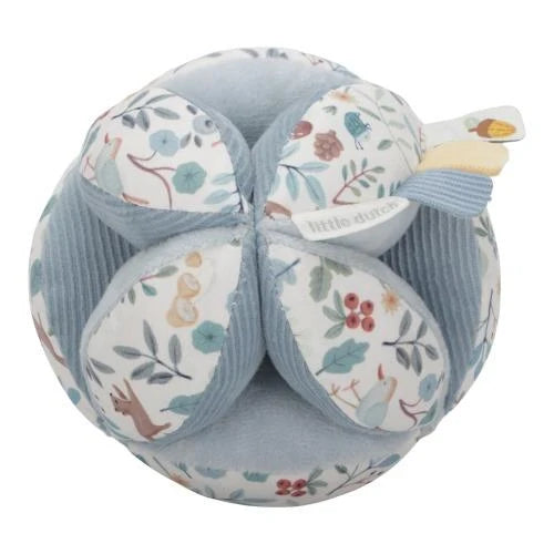 LITTLE DUTCH - Gripping Ball - Blue - Forest Friends