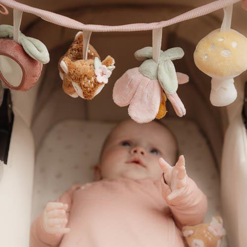 LITTLE DUTCH - Stroller & Car Seat Toy chain - Fairy Garden