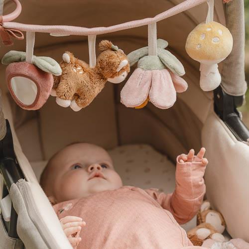 LITTLE DUTCH - Stroller & Car Seat Toy chain - Fairy Garden