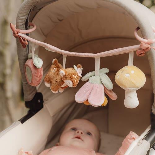 LITTLE DUTCH - Stroller & Car Seat Toy chain - Fairy Garden