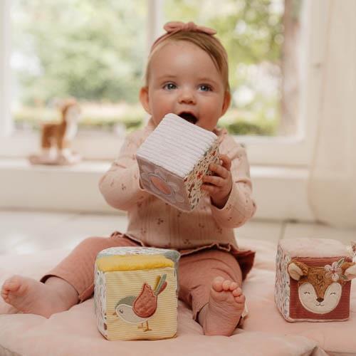 LITTLE DUTCH - Block set - Pink - Fairy Garden