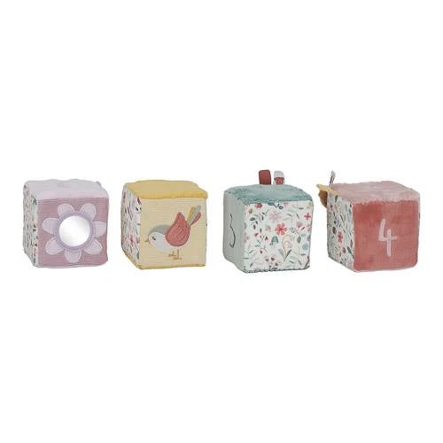 LITTLE DUTCH - Block set - Pink - Fairy Garden