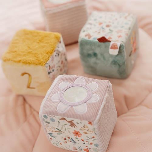 LITTLE DUTCH - Block set - Pink - Fairy Garden