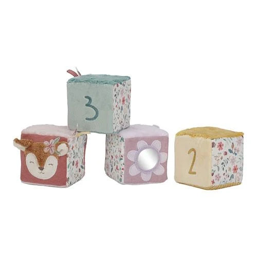 LITTLE DUTCH - Block set - Pink - Fairy Garden