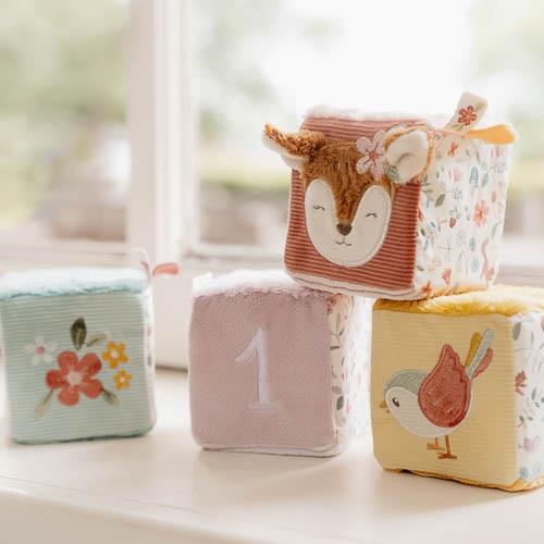 LITTLE DUTCH - Block set - Pink - Fairy Garden