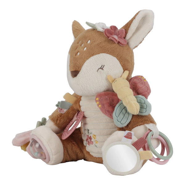 LITTLE DUTCH - Activity Cuddle Deer - Pink - Fairy Garden