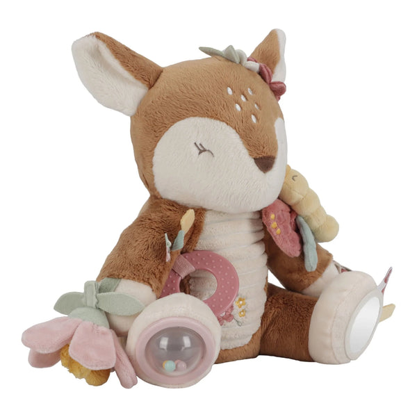 LITTLE DUTCH - Activity Cuddle Deer - Pink - Fairy Garden