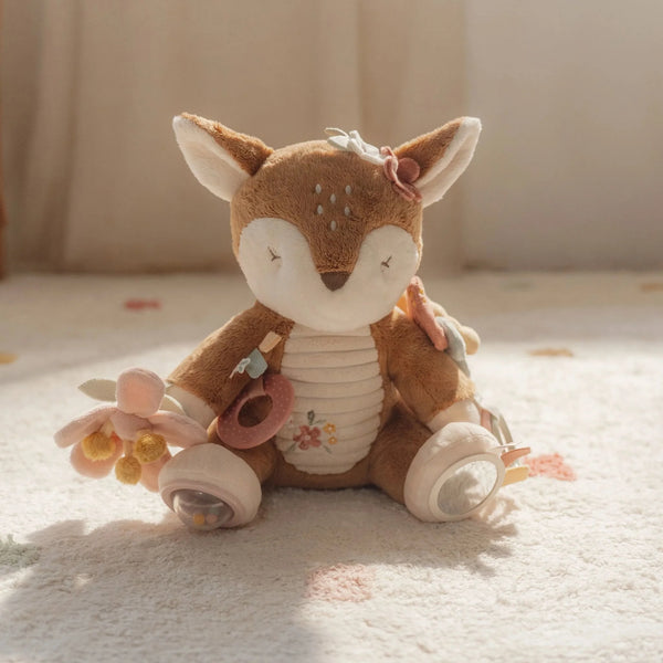 LITTLE DUTCH - Activity Cuddle Deer - Pink - Fairy Garden