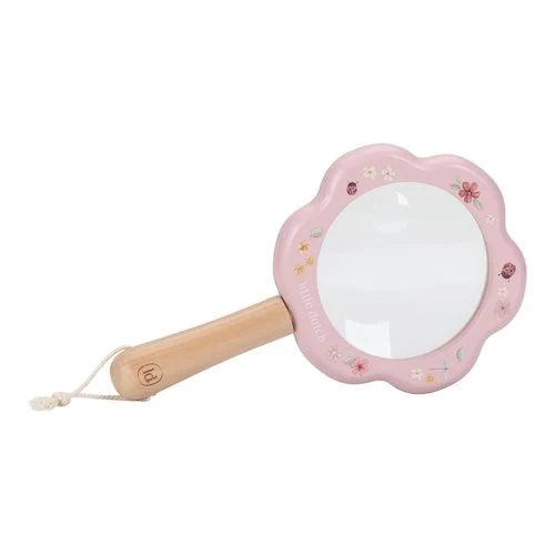 LITTLE DUTCH - Wooden Magnifying Glass - Pink - Fairy Garden