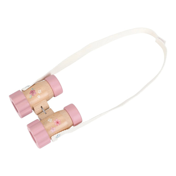 LITTLE DUTCH - Wooden Binoculars - Pink - Fairy Garden