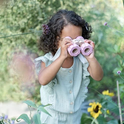 LITTLE DUTCH - Wooden Binoculars - Pink - Fairy Garden