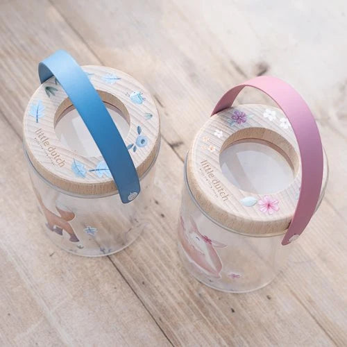 LITTLE DUTCH - Insect jar - Blue - Forest Friends