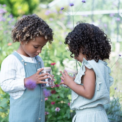 LITTLE DUTCH - Insect jar - Blue - Forest Friends