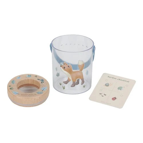 LITTLE DUTCH - Insect jar - Blue - Forest Friends