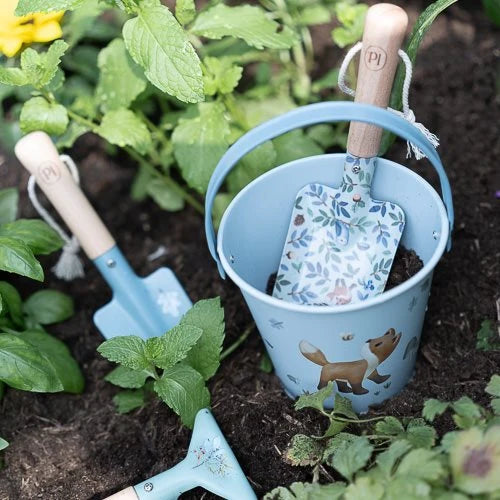 LITTLE DUTCH - Garden tools - Blue - Forest Friends
