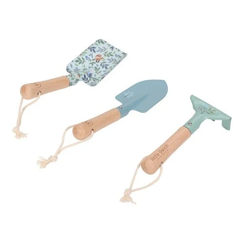 LITTLE DUTCH - Garden tools - Blue - Forest Friends